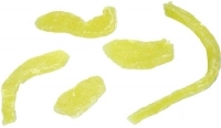 Papaya and lemon slices