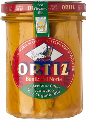 Bonito norte in organic olive oil Ortiz