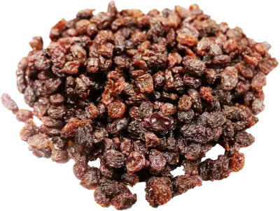 Blue raisins, large