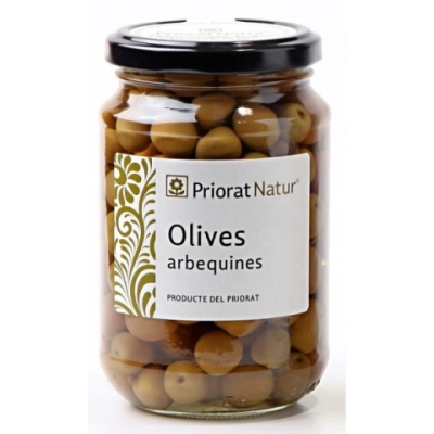 Arbequina olives, with stone