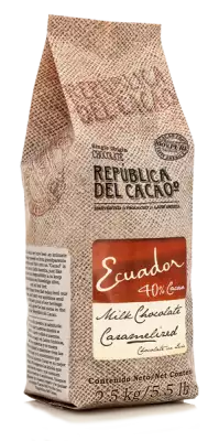 Ecuador Milk 40%, Caramelized (República del Cacao) RdC