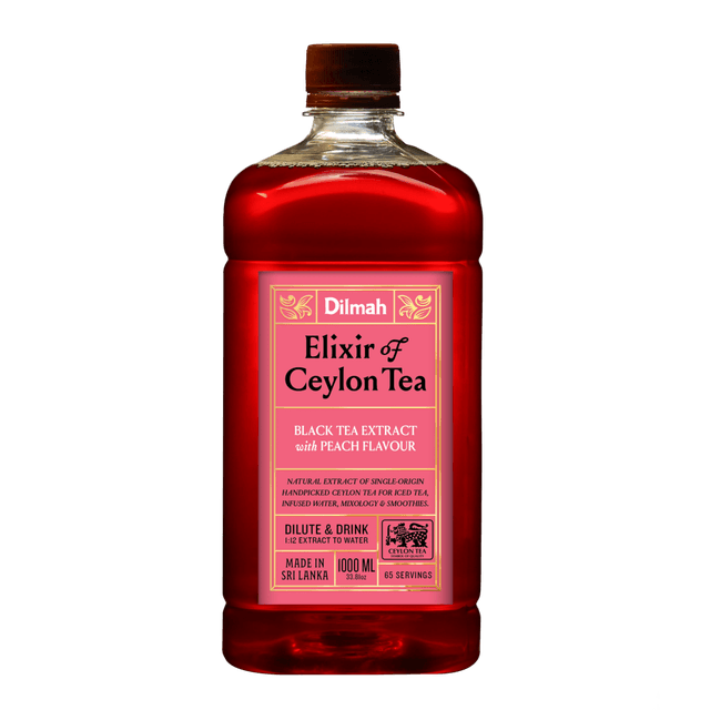 Elixir of Ceylon Black Tea Peach, PET bottle, 1000ml