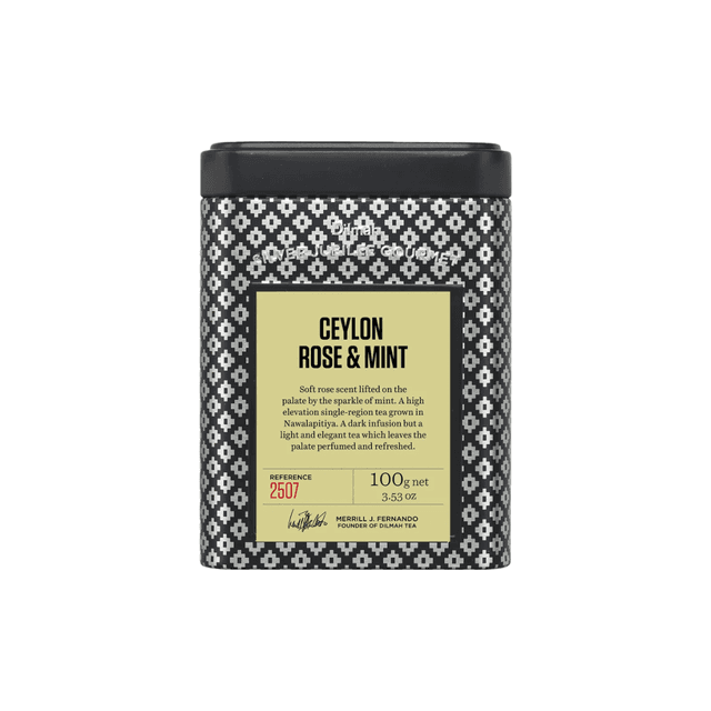 Rose Mint | 100g loose leaf refill | Silver Jubilee