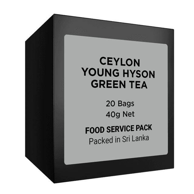 Ceylon Young Hyson Green | t-box 20 tea bags (refill) | t-Series
