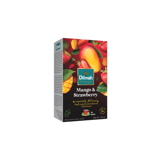 Mango & Strawberry | 20 Tea Bags | Fun Tea