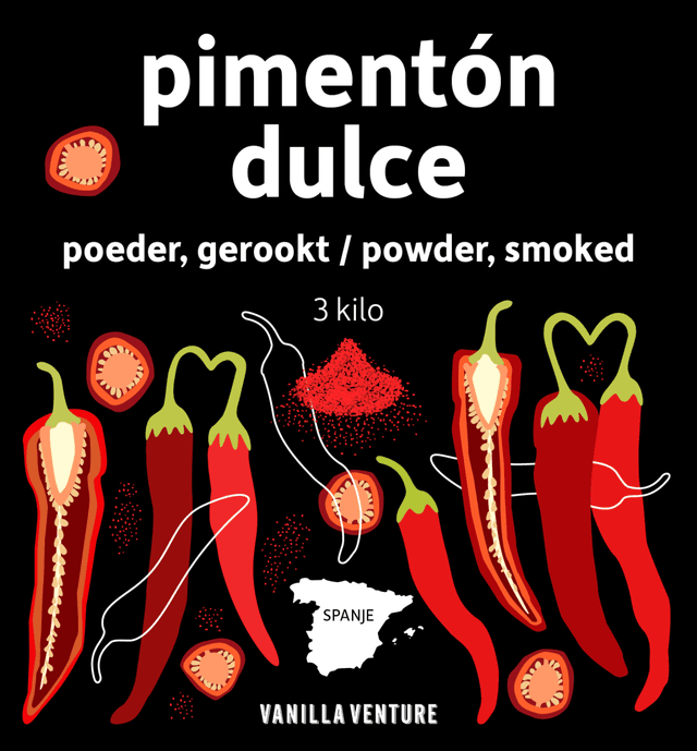 Pimenton dulce BIO EMMER 3 kilo