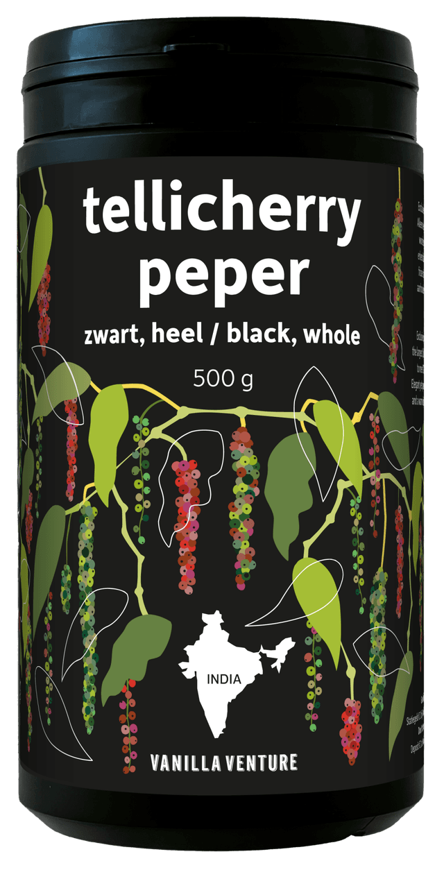 Zwarte peper Tellicherry heel BUS