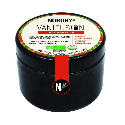 Vanifusion Vanille boon pasta Bio Madagascar