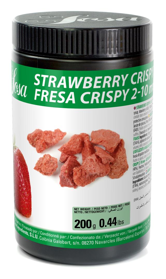 STRAWBERRY CRISPY 2-10MM SOSA 200G