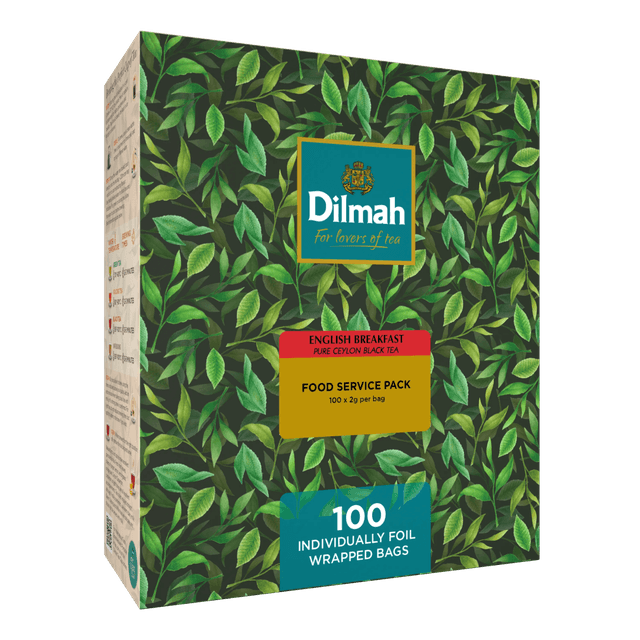 English Breakfast | 100 Wrapped Tea Bags | Gourmet