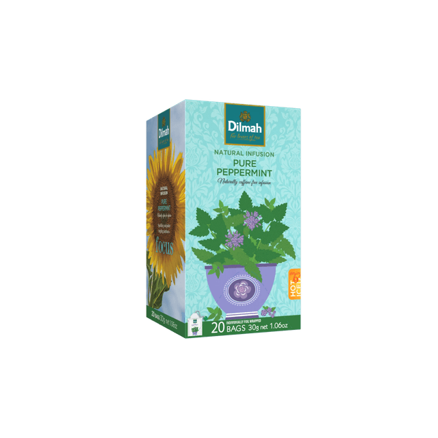 Peppermint | 20 Tea Bags | Herbal Infusion