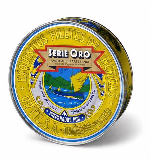 Ansjovisfilet in olijfolie Ortiz (48-54 stuks)