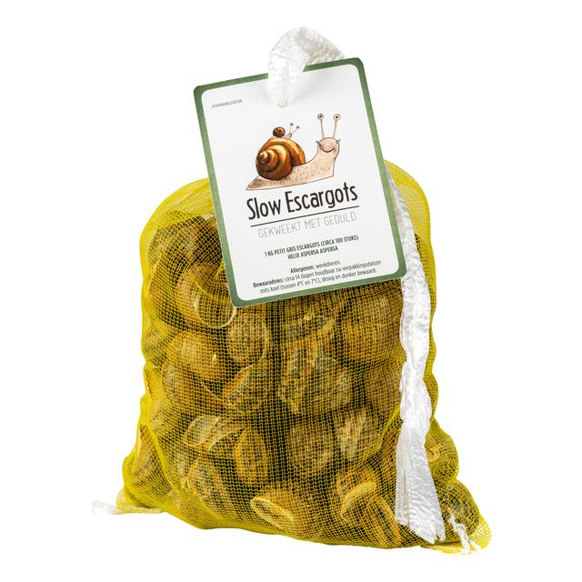 Escargots levend petit gris