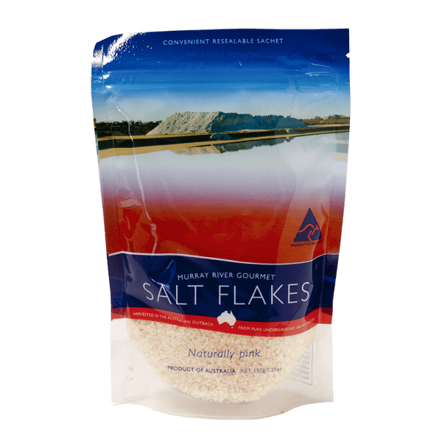 Murray river salt flakes roze