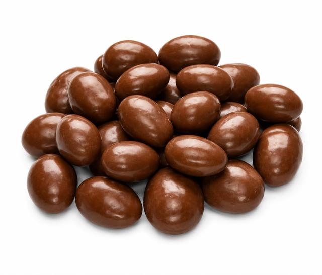 Amandel in melkchocolade