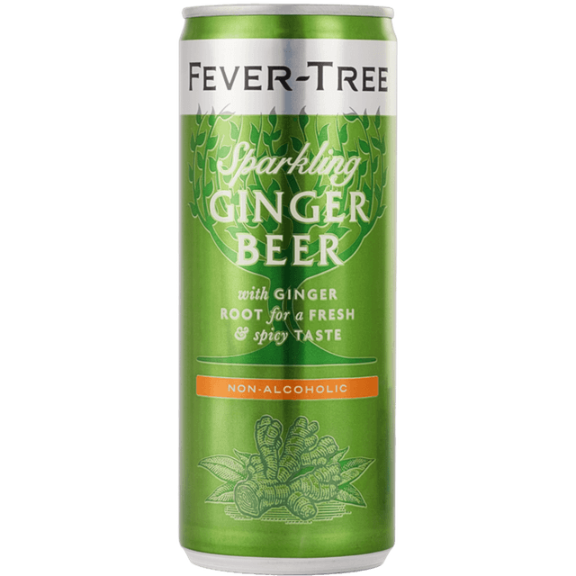 Fever Tree Sparkling Ginger Beer 12 x 250 ml BLIK