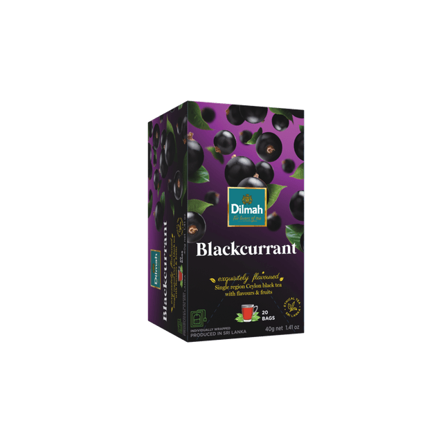 Blackcurrant | 20 Tea Bags | Fun Tea