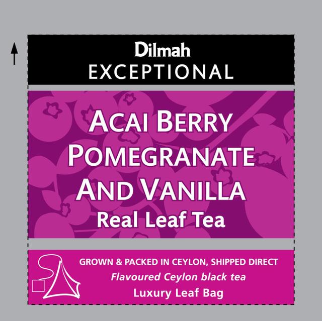 Acai Berry Pomegranate Vanilla | 50 sachets | Exceptional