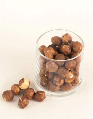 Brown raw hazelnuts  Tonda Gentile delle Langhe