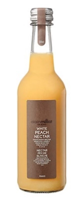 White peach nectar Alain milliat