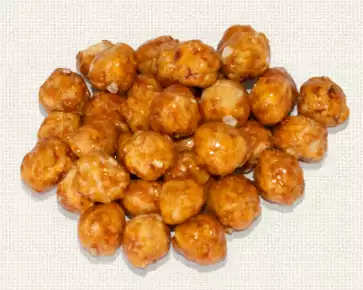 Caramalized hazelnuts