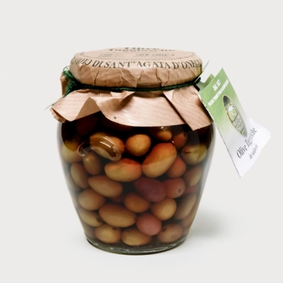 Taggiasche olives, with stone, 90g