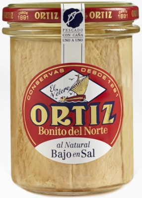 Bonito del norte Bajo en Sal (laag zout) Ortiz 