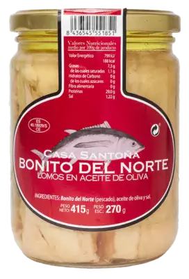 Albacore tonijn in olijfolie 415 gr Casa Santona