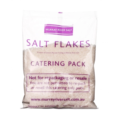 Murray river salt flakes pink