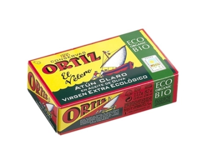 Atun Claro op olijfolie Ortiz BIO 