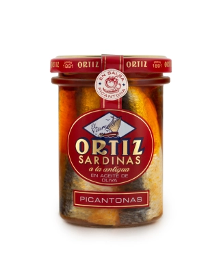 Sardines Picantonas Ortiz 190g