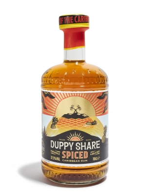 Duppy Share Spiced Caribbean Rum 37,5% 