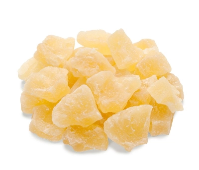 Pineapple segments (1/6 slice), candied