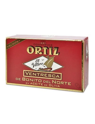 Ventresca (The belly fillet from tuna) Ortiz