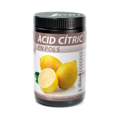 Powdered citric acid (Anhidra thin) Sosa