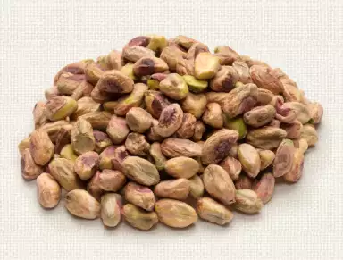 Iranian pistachios, peeled, raw