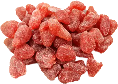Aardbeien gezoet (donker)